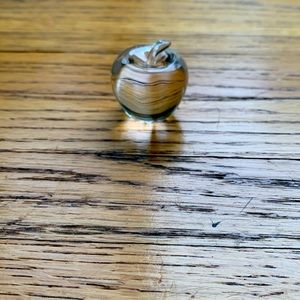 Vintage Glass Apple
